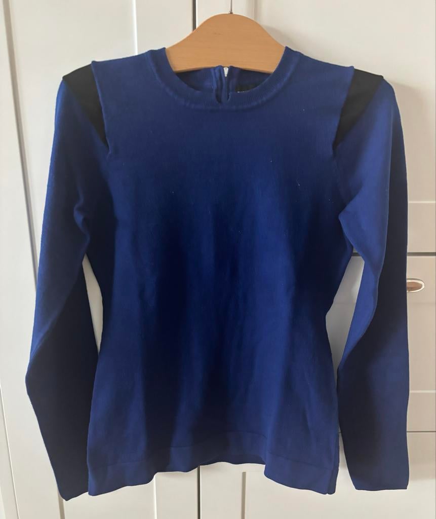 Karen Millen Trui Royalblauw Maat 34/36, Ophalen of Verzenden, Gedragen, Maat 36 (S), Blauw
