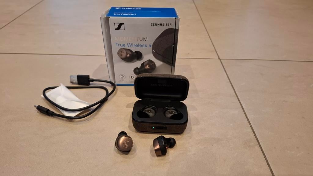 TEAB Mooie Sennheiser TW4 ear buds, Ophalen, Zo goed als nieuw, Bluetooth