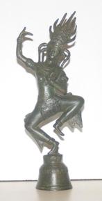Oude Indonesische tafelbel danseres Bali 22 cm, Ophalen of Verzenden