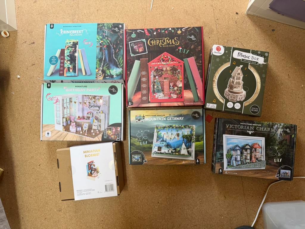 Miniatuur bouwwerken, Hobby en Vrije tijd, Knutselen, Ophalen of Verzenden, Nieuw, Knutselwerk