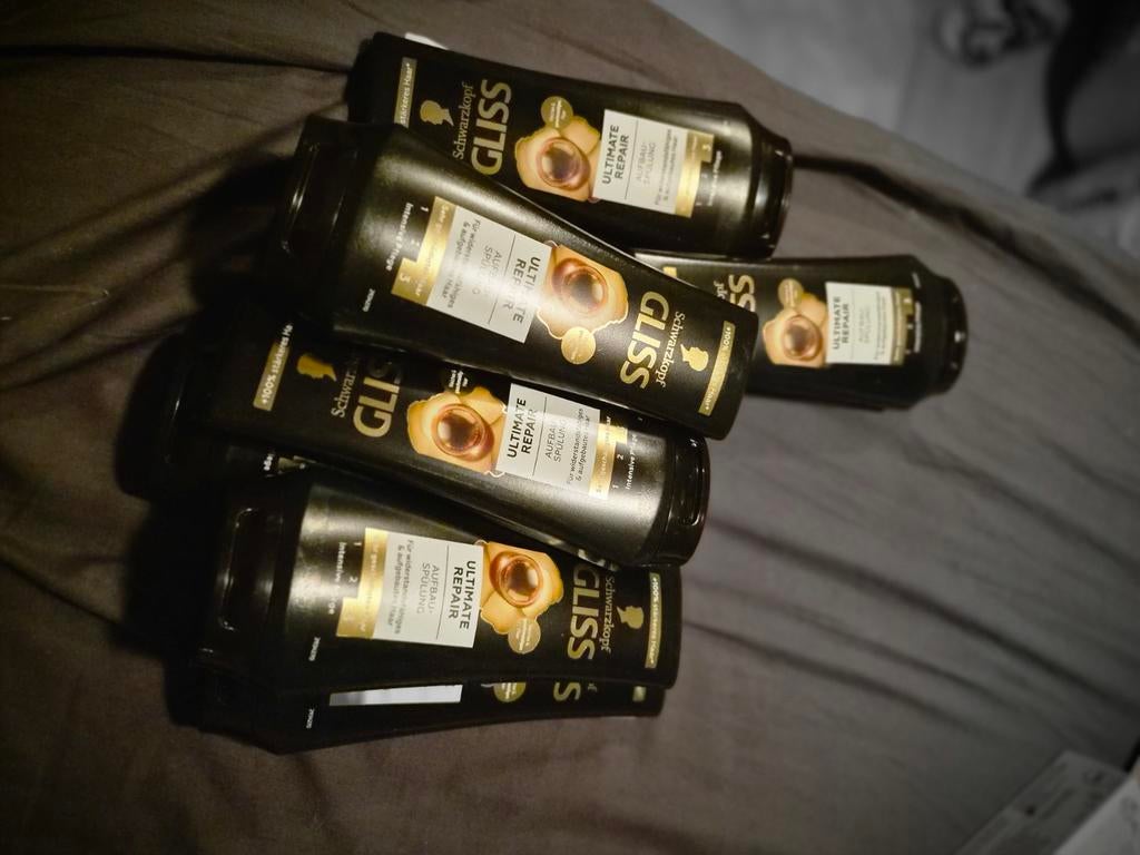 Schwarzkopf Gliss Ultimate Repair Shampoo - 6 flessen, Ophalen of Verzenden, Nieuw, Shampoo of Conditioner