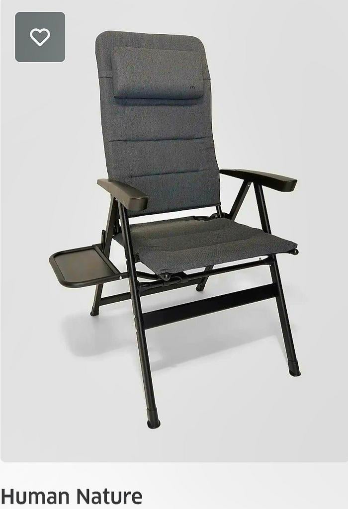 Te koop: 2 nieuwe ANWB Verona campingstoelen met zijtafel, Caravans en Kamperen, Ophalen of Verzenden, Nieuw, Campingstoel