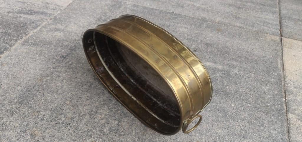 Gaaf Messing (planten)bakje, Ophalen of Verzenden, Brons