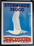JEUGDSTORM n.s.b Propaganda Affiche in Lijst, Ophalen of Verzenden, Nederland, Foto of Poster