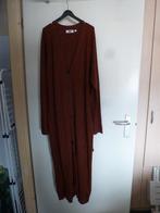 lente / zomer WE burgundy midi jurk 44 -GRATIS zend, Kleding | Dames, Overige kleuren, Verzenden, Maat 42/44 (L), Zo goed als nieuw