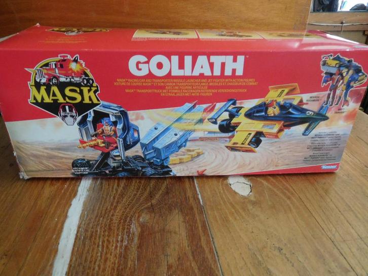 MASK mask goliath in doos, Verzamelen, Film en Tv, Gebruikt, Film, Actiefiguur of Pop, Ophalen