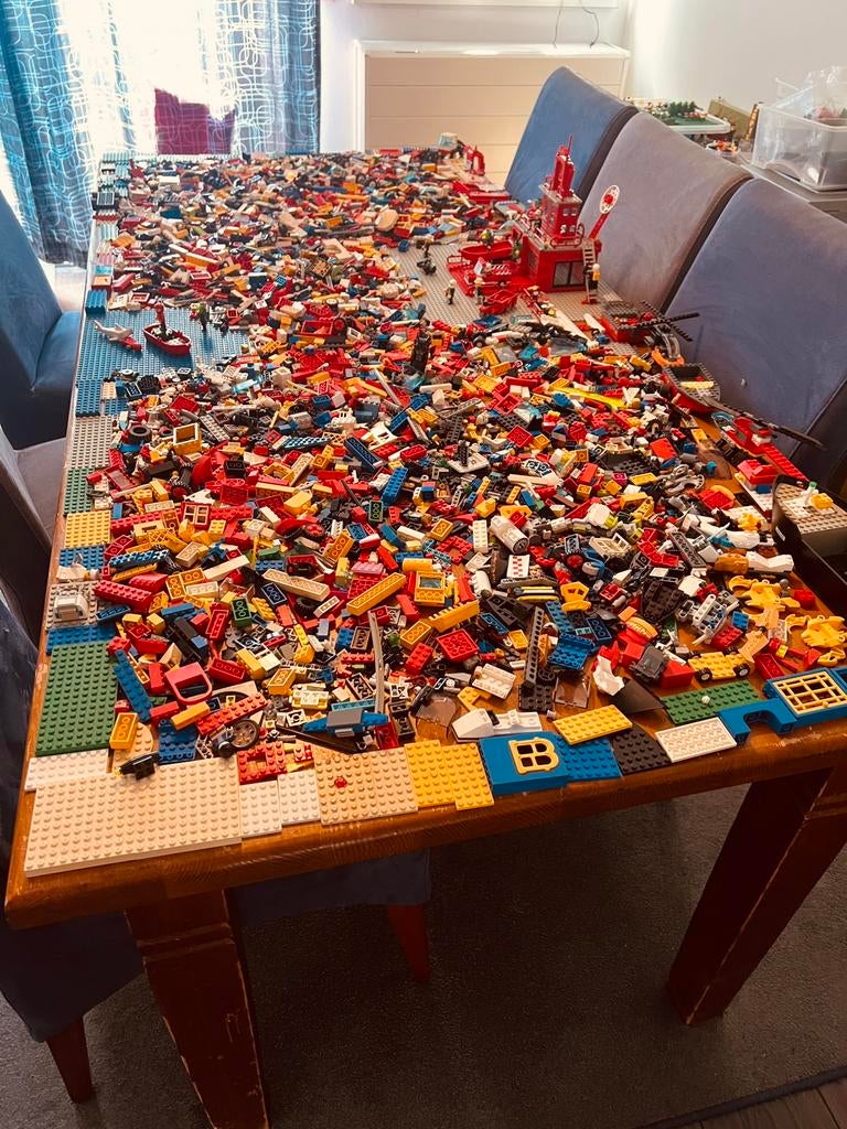 Lego grote partij echte lego, Ophalen of Verzenden, Zo goed als nieuw