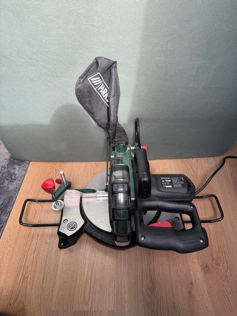 Parkside afkortzaag - verstekzaag, Ophalen, Gebruikt, 600 tot 1200 watt, Afkortzaag