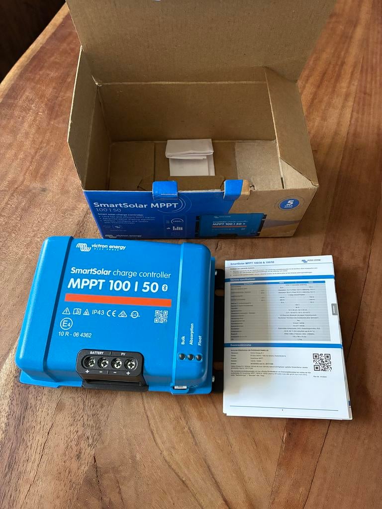 Victron SmartSolar MPPT 100/50 Laadregelaar, Ophalen of Verzenden, Nieuw