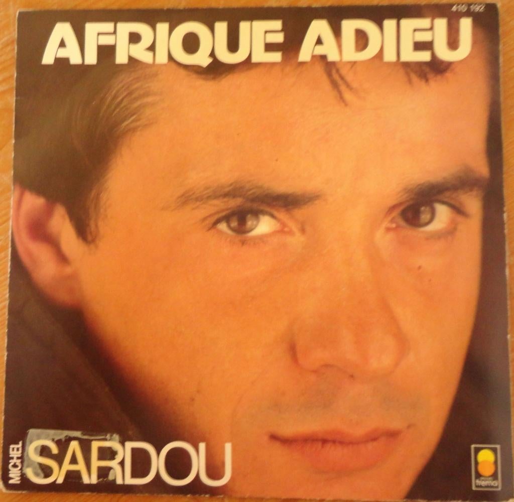 Sardou > Afrique adieu, Cd's en Dvd's, Vinyl Singles, Gebruikt, 7 inch, Single, Ophalen of Verzenden