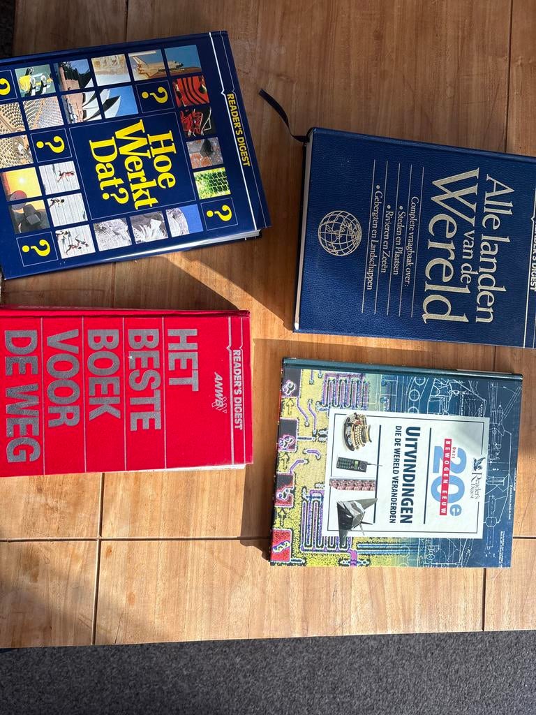 Reader's Digest Boeken: Hoe Werkt Dat?, Alle Landen Wereld, Ophalen of Verzenden, Gelezen, Algemeen, Complete serie
