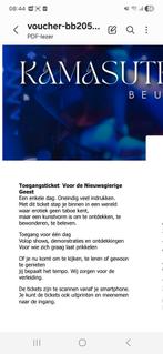 Kamasutra 2 tickets, Tickets en Kaartjes, Evenementen en Festivals