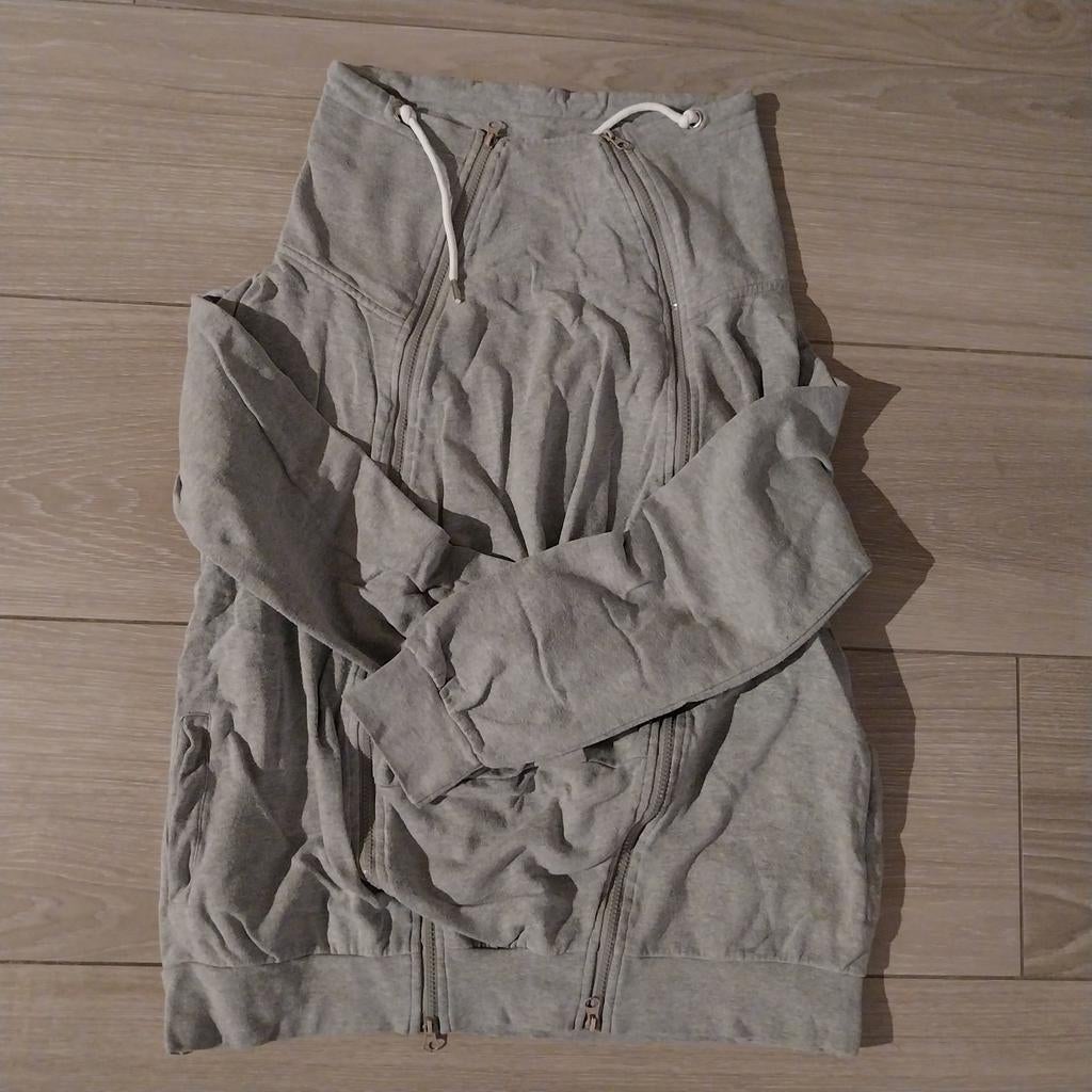 Bonprix positie/draagzak sweatervest maat 36/38, Kleding | Dames, Positiekleding, Ophalen, Trui of Vest, Grijs, Gedragen