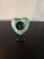 Mini urn hart groen 80ml op standaard, Info@jouwurn.nl, Overige materialen, Ophalen of Verzenden, Minder dan 50 cm