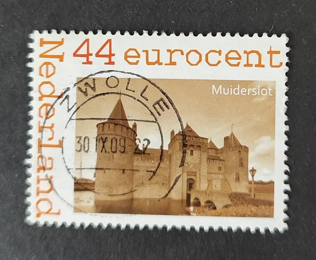 nederland nvph Muiderslot persoonlijke postzegel, Postzegels en Munten, Postzegels | Nederland, Verzenden, Na 1940, Gestempeld