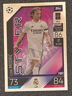 Topps MA 22/23    STYLER    MODRIĆ    REAL MADRID, Verzenden, Zo goed als nieuw, Plaatje