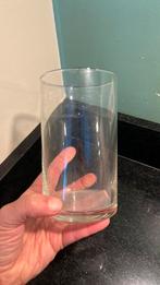 Cilinder vaas, Overige kleuren, Ophalen of Verzenden, Minder dan 50 cm, Glas