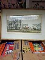 Hebbelinck aquarel en een P.T.T. aquarel, Ophalen