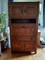 Oude houten kast, Ophalen, Gebruikt