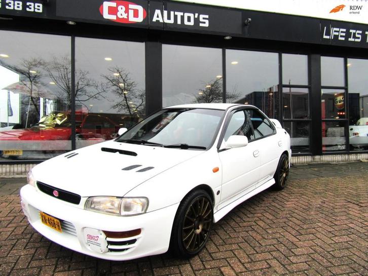 Subaru IMPREZA 2.0 WRX GT TURBO1997 ORIG STI 280PK, Auto's, Subaru, Bedrijf, Te koop, Impreza, 4x4, Centrale vergrendeling, Elektrische buitenspiegels