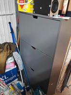 IKEA STÄLL Schoenenkast 3 Vakken Grijs, Ophalen, Gebruikt, Simpel