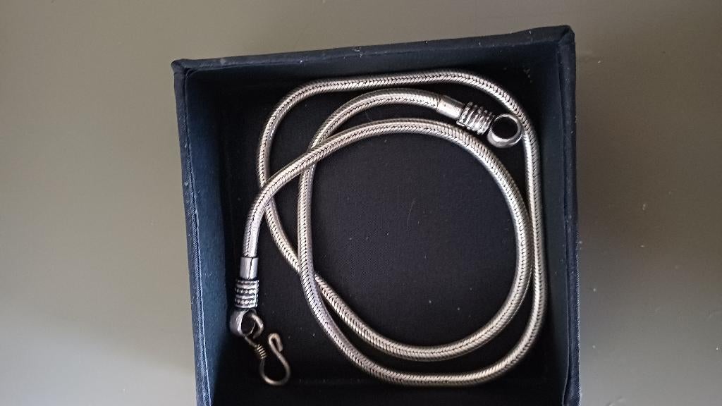 zilveren ketting, Ophalen of Verzenden, Nieuw, Zilver, Zilver