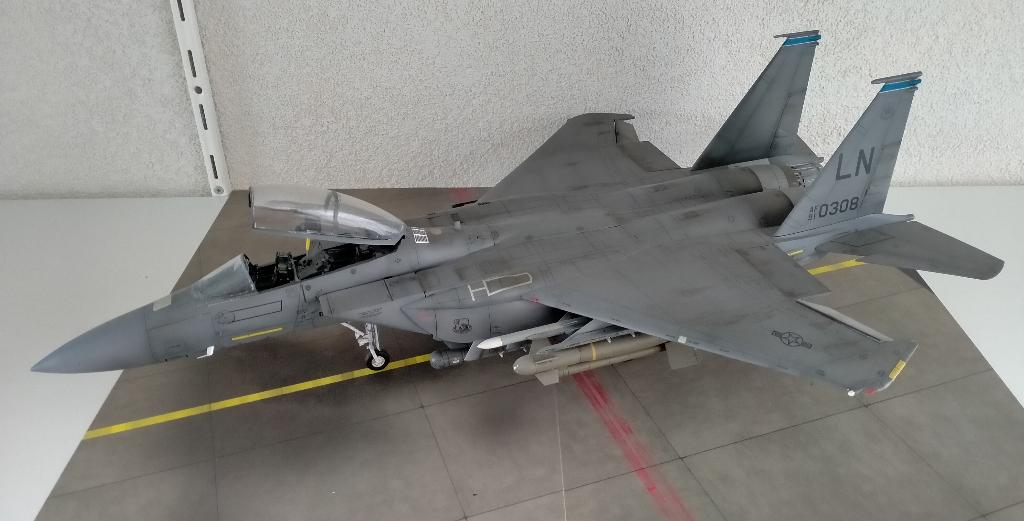 F15 E Strike Eagle Tamiya 1/32, Overige merken, Ophalen of Verzenden, Zo goed als nieuw, Groter dan 1:72