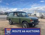 Land Rover Range Rover Classic | 1989 | Route 66 Auctions, Auto's, Land Rover, Overige carrosserieën, Zwart, Bedrijf