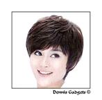 Dennis Gadgets:Damespruik kort:bruin nr.38/donkerbruin nr.58, Ophalen of Verzenden, Nieuw, Pruik of Haarverlenging