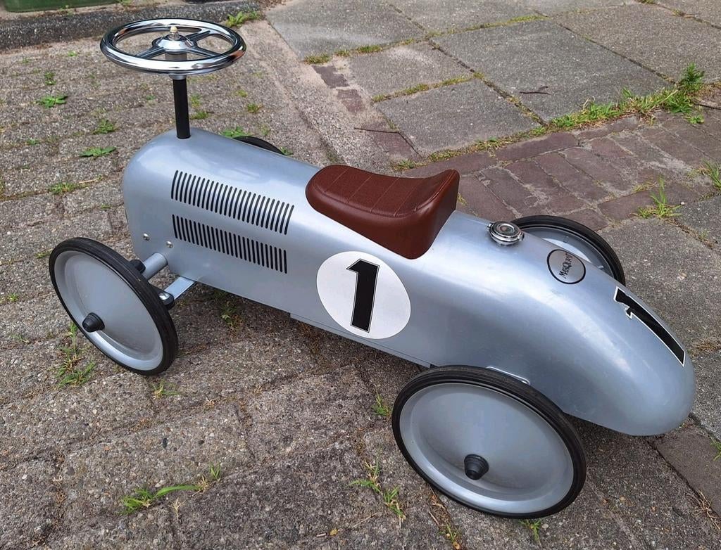 Retro Loopauto - Klassieker voor de kleine coureur!, Ophalen, Gebruikt, Loopvoertuig