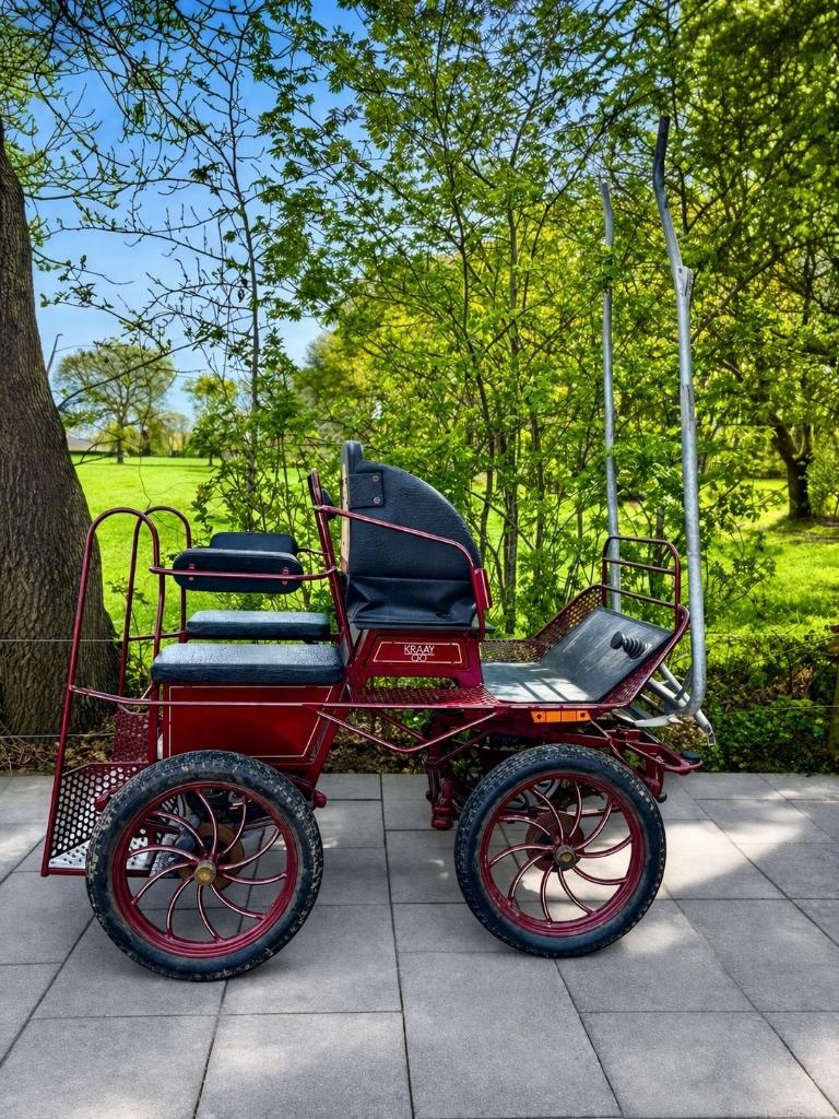 Menkar van Kraay, Dieren en Toebehoren, Rijtuigen en Koetsen, Gebruikt, Marathonwagen, Pony
