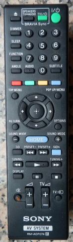 Sony RM-ADP077 afstandsbediening, Ophalen of Verzenden, Zo goed als nieuw, Origineel, Tv