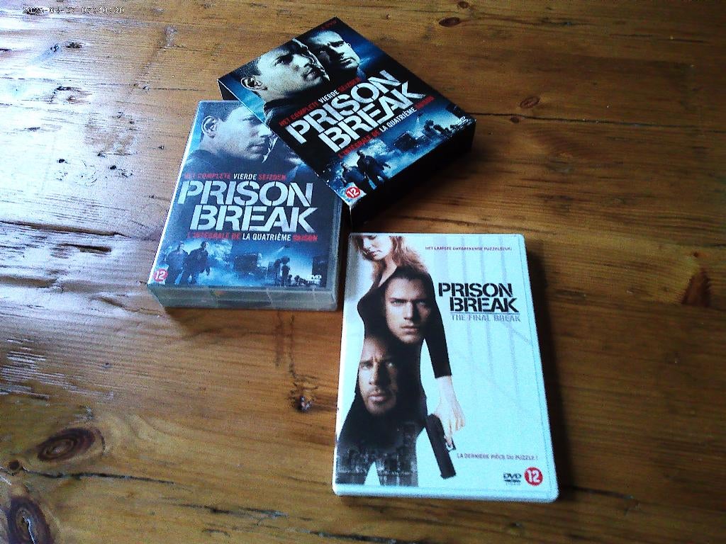 Prisonbreak / seizoen 4 / DVD  / serie + Final Break  Prison, Vanaf 12 jaar, Ophalen of Verzenden, Gebruikt, Actie en Avontuur
