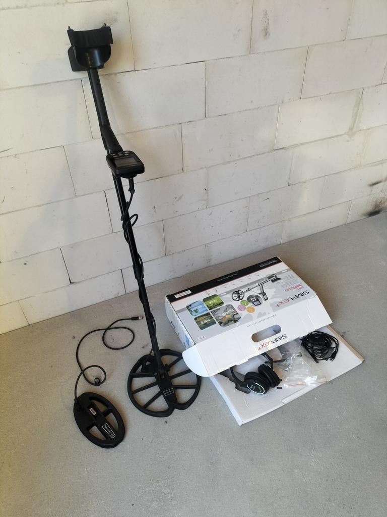 Nokta simplex met extra spoel, Hobby en Vrije tijd, Metaaldetectors, Ophalen, Zo goed als nieuw, Garrett