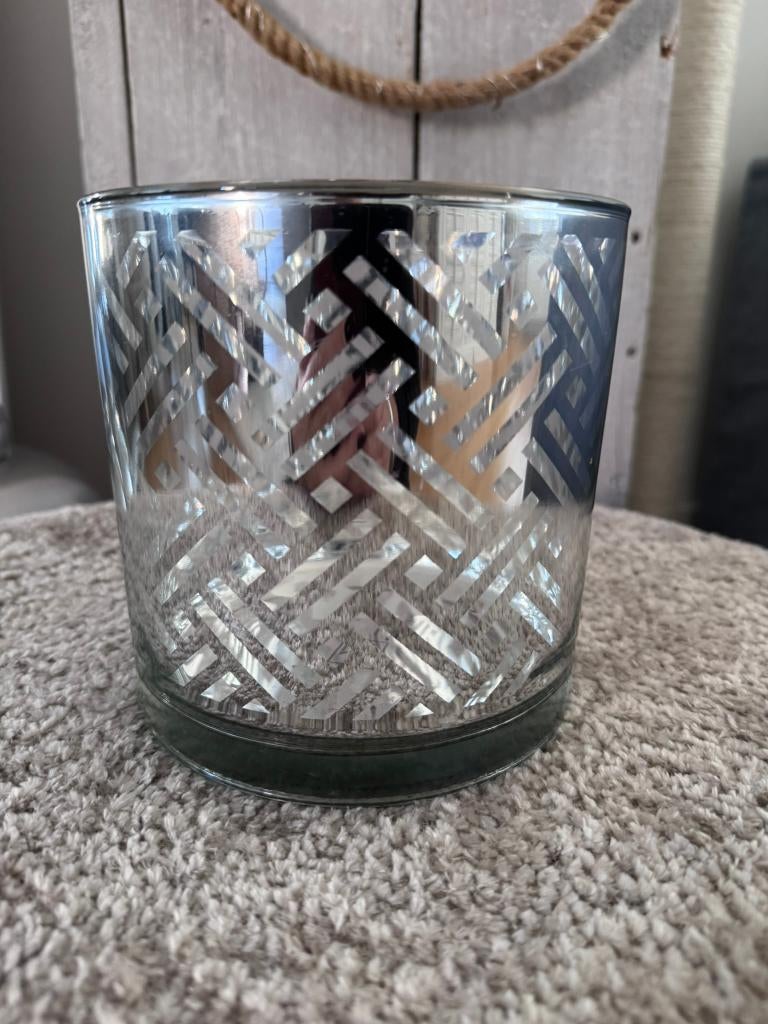 ZGAN > Riviera Maison Yacht Club Hurricane M / 15 cm, Huis en Inrichting, Woonaccessoires | Kandelaars en Kaarsen, Zo goed als nieuw