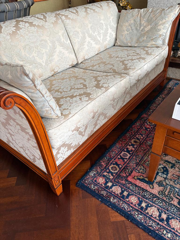 Bankstel Klassiek, Huis en Inrichting, Ophalen, 150 tot 200 cm, Tweepersoons, 75 tot 100 cm