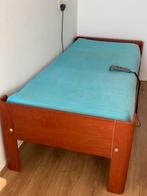 Auping eenpersoonsbed elektrisch verstelbaar, Ophalen, 90 cm, Eenpersoons, Bruin