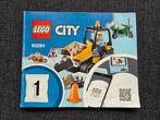 LEGO City Wegenbouwtruck 60284 met figuur en accessoires, Ophalen of Verzenden, Zo goed als nieuw, Complete set, Lego