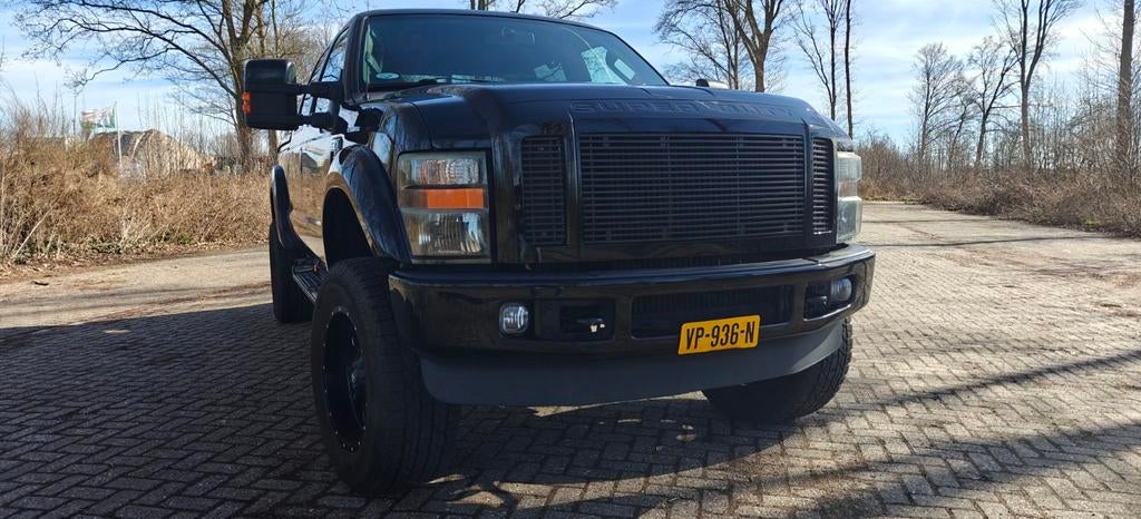 Ford F- 250 Harley Davidson uitvoering 2009, Auto's, Ford Usa, Automaat, 3500 kg, 8 cilinders, Overige kleuren