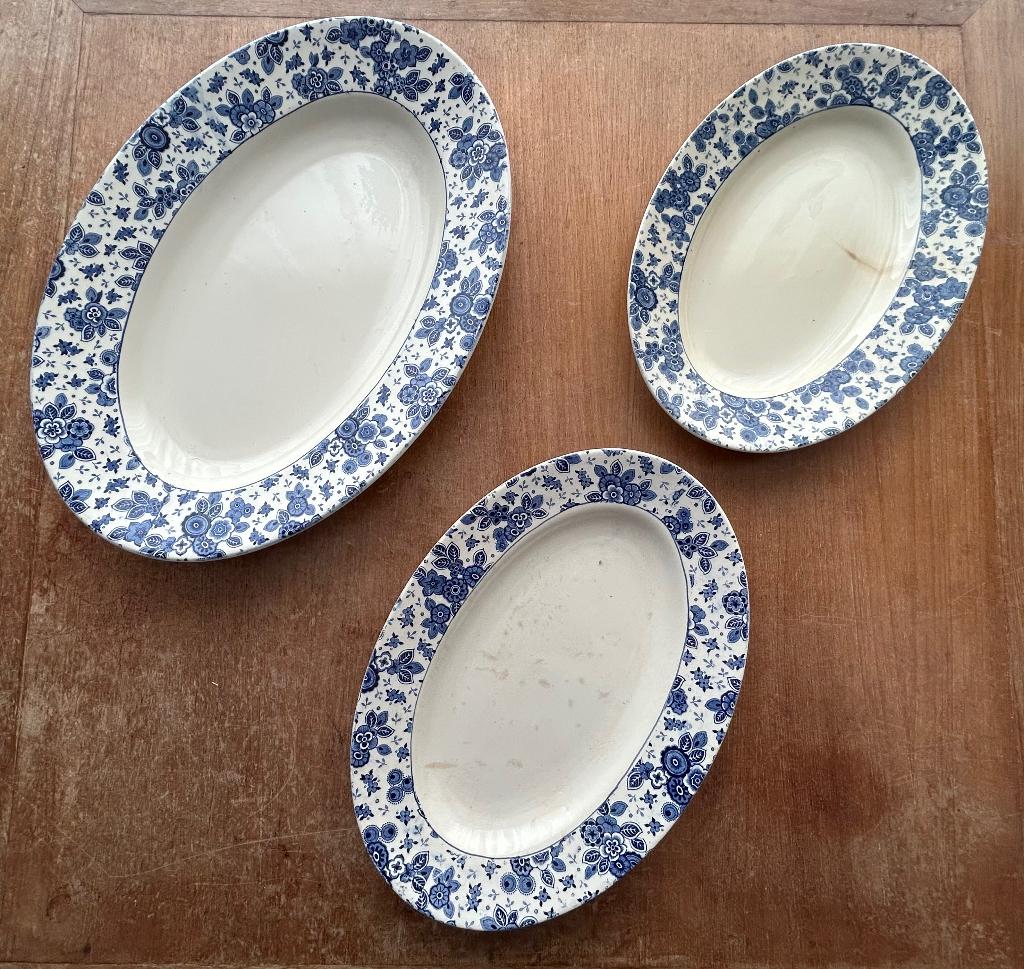 3 schalen Beatrixservies Maestricht, Ophalen of Verzenden