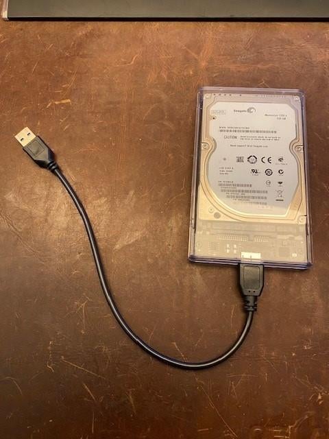 500 GB Harde schijf Seagate HDD 2.5 met UBB 3.0 aansluiting, Ophalen, HDD, Zo goed als nieuw, 500 GB