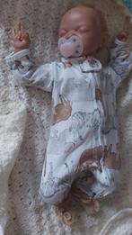 Reborn baby pop 17 inch 43 cm (prematuur), Verzamelen, Poppen, Ophalen of Verzenden, Zo goed als nieuw, Babypop