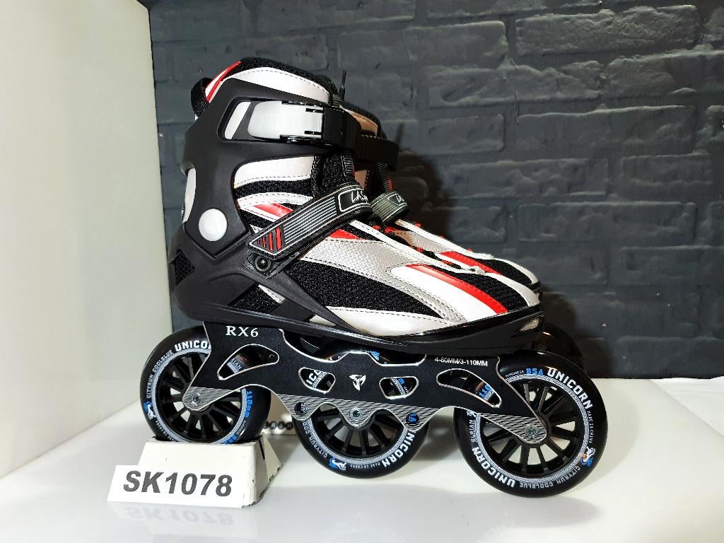 LA Sports RX6 Skeelers Skates 3x110 110mm Maat 41, Overige merken, Verzenden, Nieuw, Kinderen
