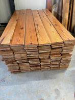 Prachtige massief Amerikaans grenen vloer 2.5cm dik +/-50m2, Ophalen, Vloerdelen of -planken, Zo goed als nieuw, 10 m² of meer