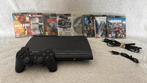 Sony Playstation 3 SuperSlim 500GB + Games en Controller, Spelcomputers en Games, Spelcomputers | Sony PlayStation 3, Gebruikt