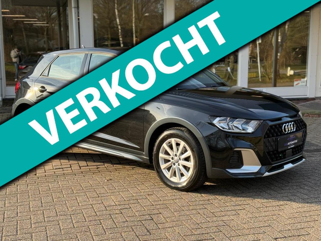 Audi A1 citycarver 30 TFSI epic stoelverw/applecarplay, Auto's, Audi, Zwart, Origineel Nederlands, Bedrijf, 3 cilinders