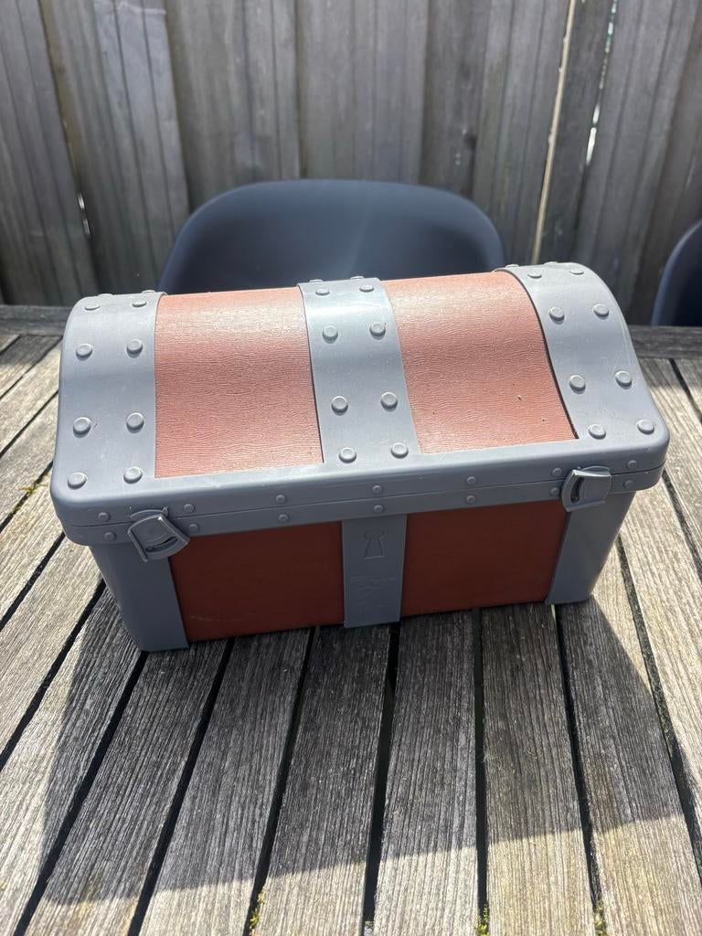 Plastic schatkist - Ideaal voor spel en speurtocht, Ophalen of Verzenden, Gebruikt, Jongen of Meisje