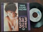 Vinyl single miami soundmachine,  bad boy, Ophalen of Verzenden, Gebruikt, Pop