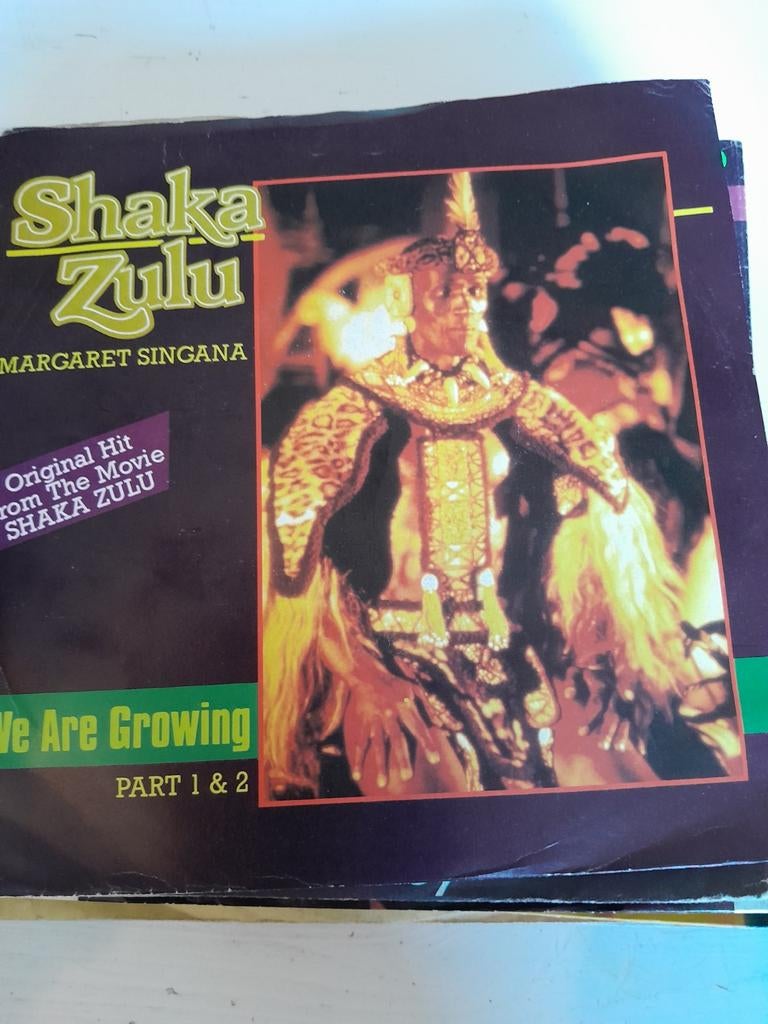 Shaka zulu  7 inch Margaret singana, Cd's en Dvd's, Vinyl Singles, Ophalen of Verzenden, Zo goed als nieuw, Pop