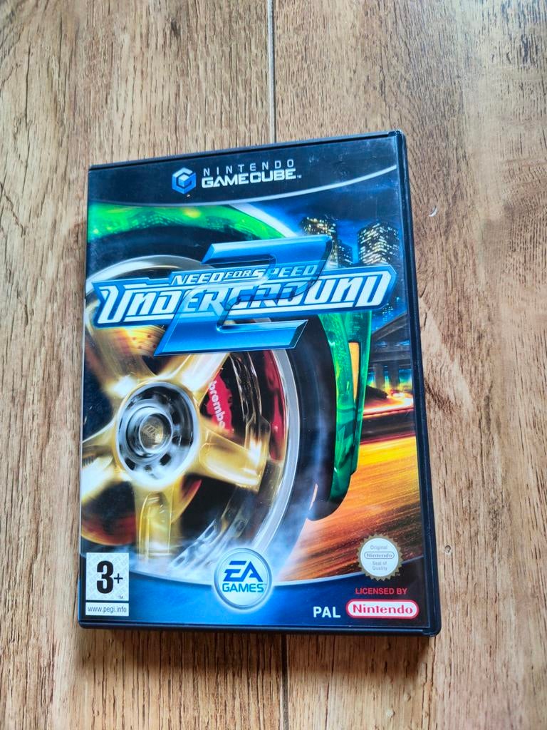 Nintendo Gamecube spel - NFS Need for Speed Underground 2, Spelcomputers en Games, Games | Nintendo GameCube, 1 speler, Racen en Vliegen